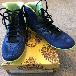 Adidas wrestling or deadlift shoe